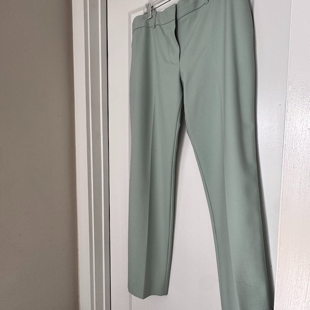 Mint Green Victoria  Beckham Size 10 Trousers NWT